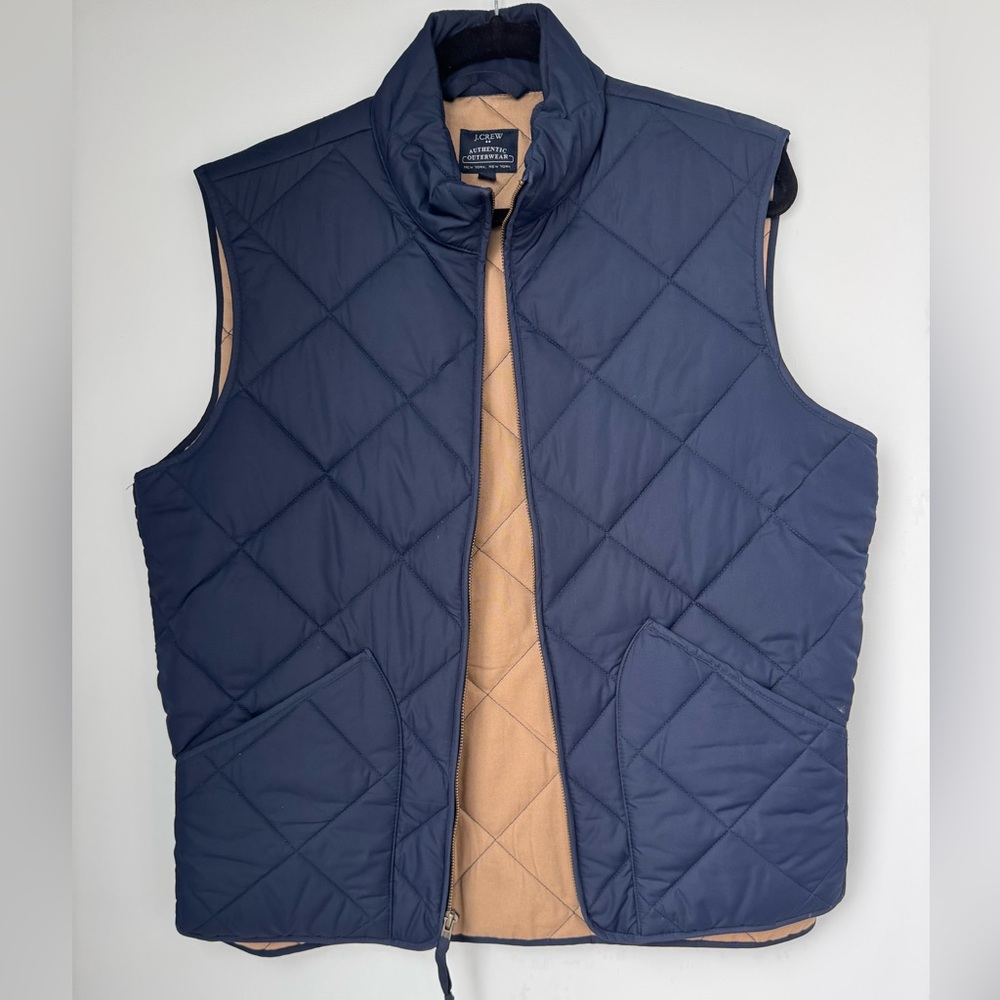 Men’s J-Crew Blue Walker Vest